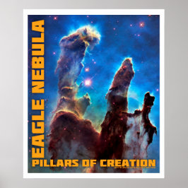 Örnnebulosan Pelarna av skapelse Poster