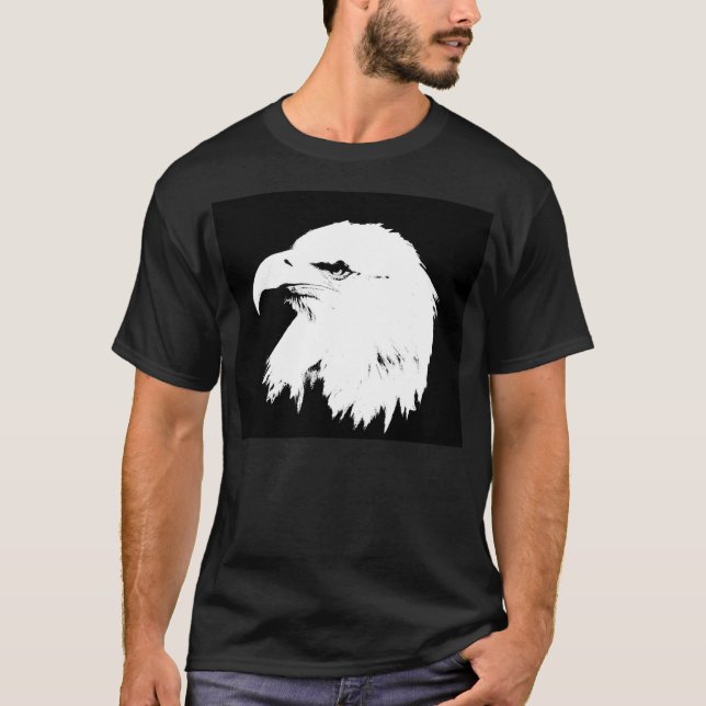 Örnsilhouette Tee Shirt (Framsida)