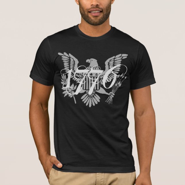 Örnskjorta 1776 tee shirt (Framsida)