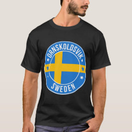 Ornskoldsvik, Sweden City T-Shirt