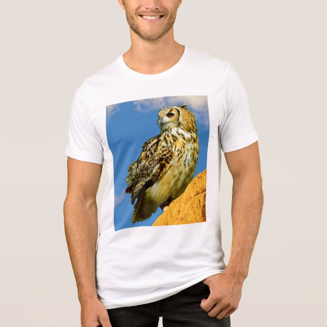 Örnuggla  t shirt (Framsida)