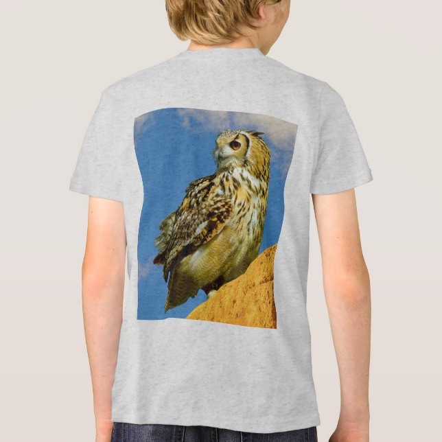 Örnuggla  t shirt (Baksida)