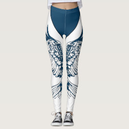 Örnvingeskiss Leggings för 4:e Juli
