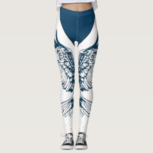 Örnvingeskiss Leggings för 4:e Juli