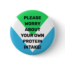 "Oro för ditt eget proteinintag" vegetarianers