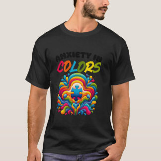 Oro hos Färg Autism Awareness Month Autistic T Shirt