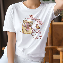 Oro på av- och frånkoppling av mentala hälsofrågor t shirt