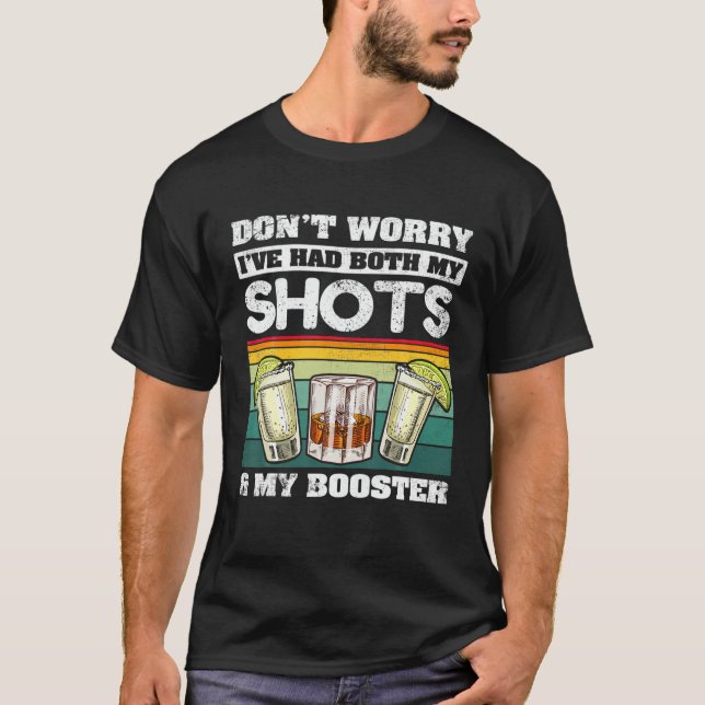 Oroa dig inte att jag har haft både mina skrifter  t shirt (Framsida)