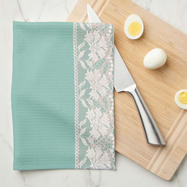 Oroa dig inte, "BEE" lycklig Kökshandduk (Vikt i Fjärdedel)