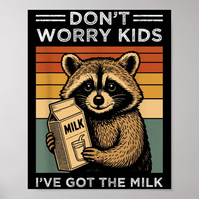 Oroa dig inte för barn jag har Har Mjölk-Tjocken. Poster (Framsidan)