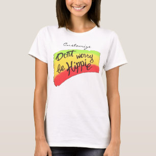 Oroa dig inte för Hippie Thunder_Cove T Shirt