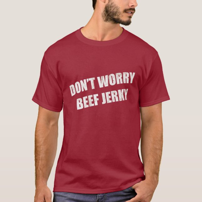 Oroa dig inte för nötskal t-shirt (Framsida)