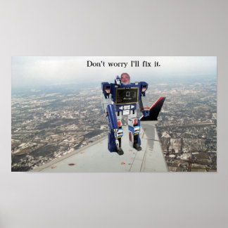Oroa dig inte, jag fixar det. poster
