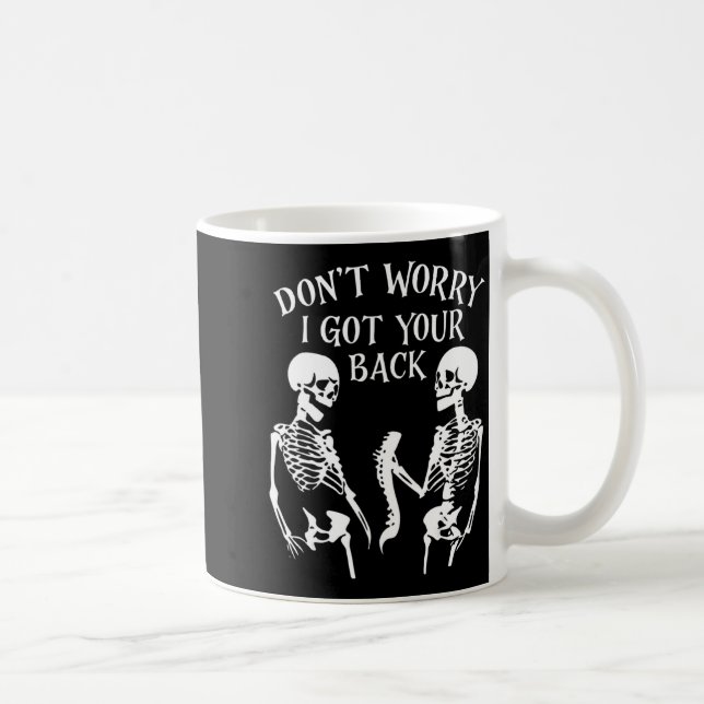 Oroa dig inte, jag har din rygg _2 kaffemugg (Höger)