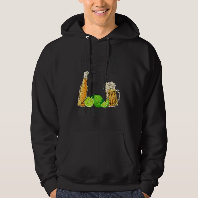 Oroa dig inte, jag har fått båda mina doser och på hoodie (Framsida)
