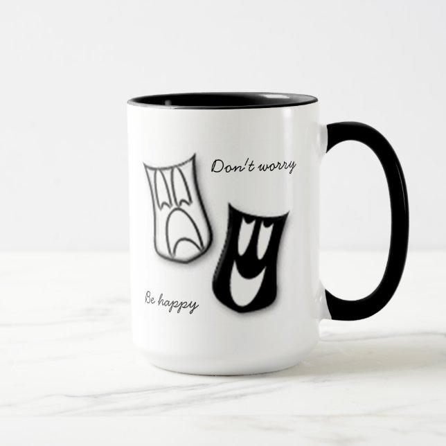 Oroa dig inte, lycklig mugg (Höger)