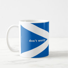 oroa dig inte/nabh drak (skotsk gaelisk) kaffemugg