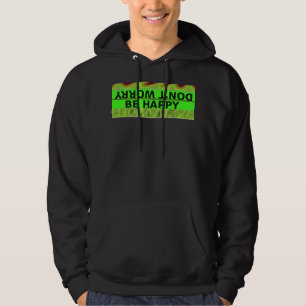 Oroa dig inte om du skriver ut Lycklig Hoodie