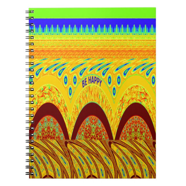 Oroa dig inte om du vill skriva ut Lycklig Anteckningsbok (Framsidan)