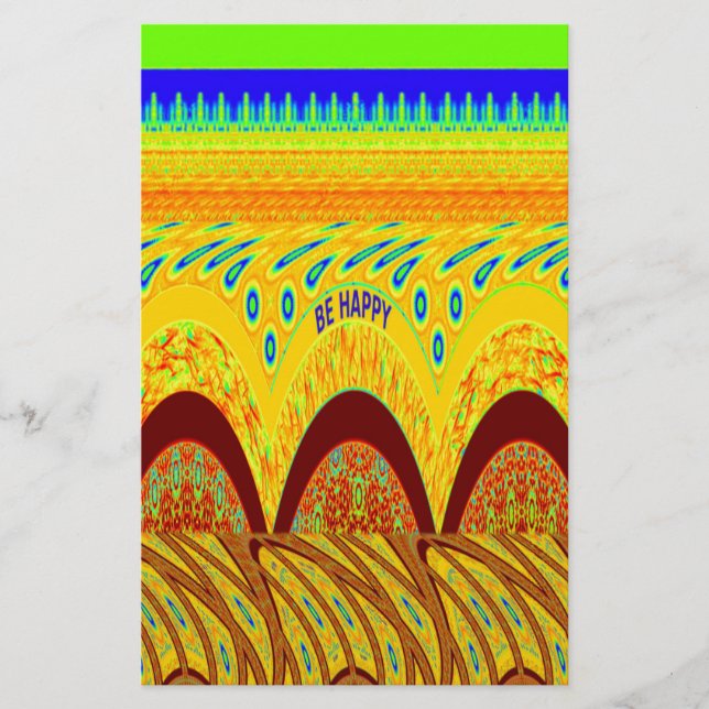 Oroa dig inte om du vill skriva ut Lycklig Brevpapper (Framsida)