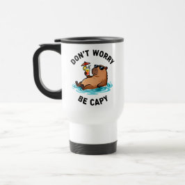 Oroa dig inte, var Capy Rolig Capybara Puns Resemugg