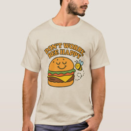 “Oroa dig inte, Var Glad” T-Shirt
