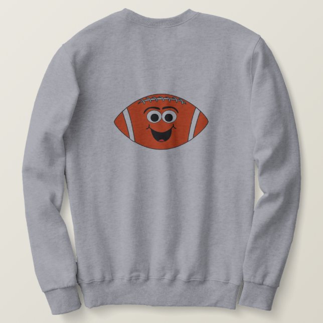Oroa dig inte, var Lycklig kvinnans fotbolls-tröja T Shirt (Design baksida)