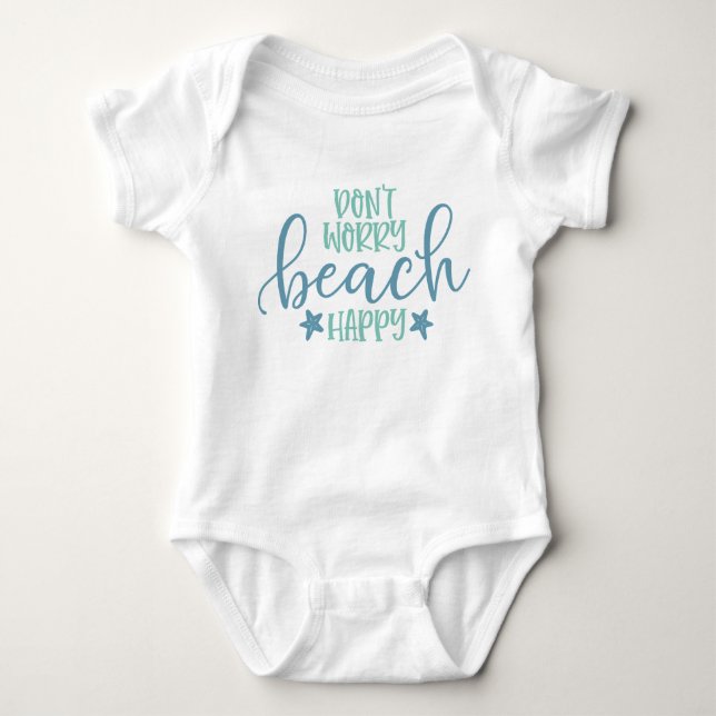 Oroa Dig Strand Glad Rolig T Shirt (Framsida)