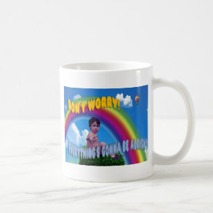 Oroa inte! Allt går att vara Alright Kaffemugg