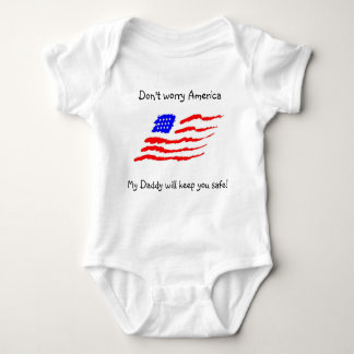 Oroa inte Amerika Tee Shirt