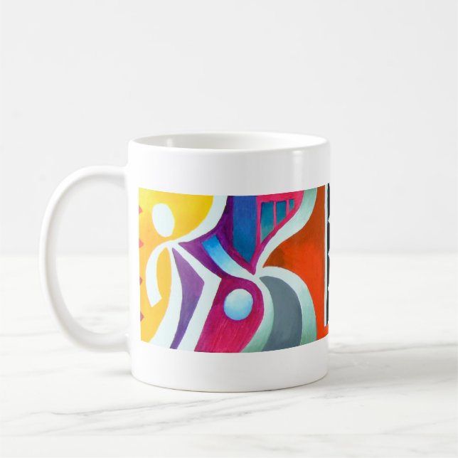 OROA INTE ÄR LYCKLIGT KAFFEMUGG (Vänster)