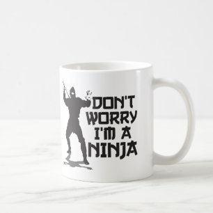 Oroa inte I-förmiddagen en Ninja Kaffemugg