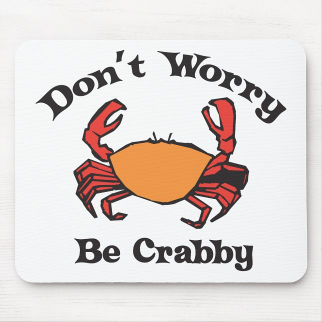 Oroa inte - var Crabby Musmatta (Framsidan)