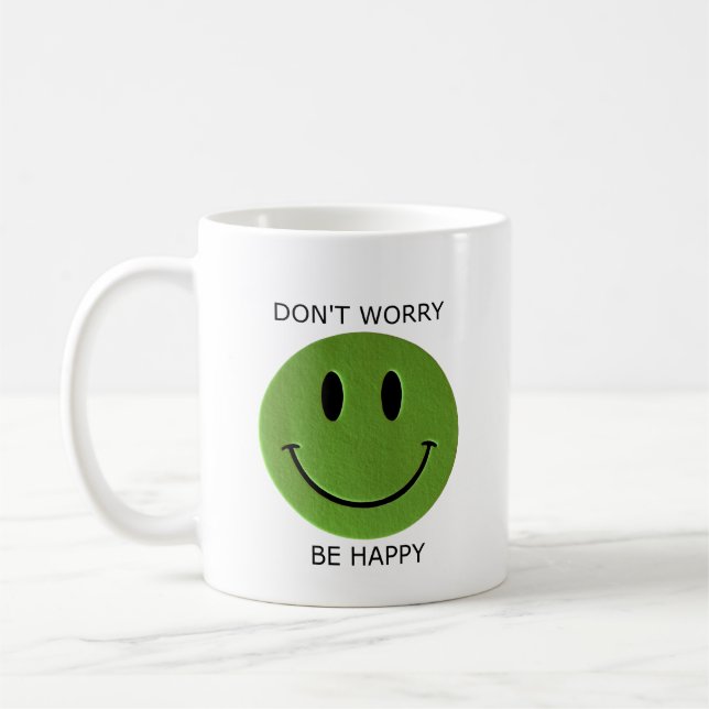 Oroa inte, var den lyckliga kaffemuggen kaffemugg (Vänster)