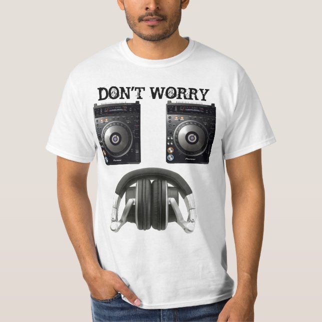 OROA INTE, VAR LYCKLIG! T-SHIRT (Framsida)