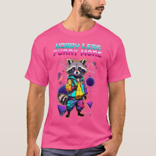 Oroa Mindre Plyscha Mer Jag Tvättbjörn Furries Cos T Shirt