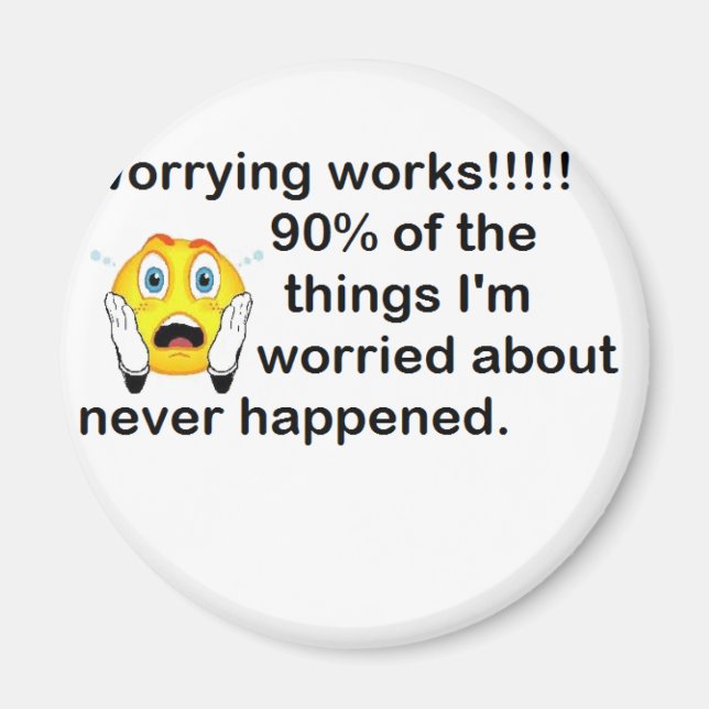 Oroande Magnet (Framsidan)