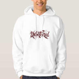 Oroande Röd Flytande Krom 3D Metallisk Hoodie