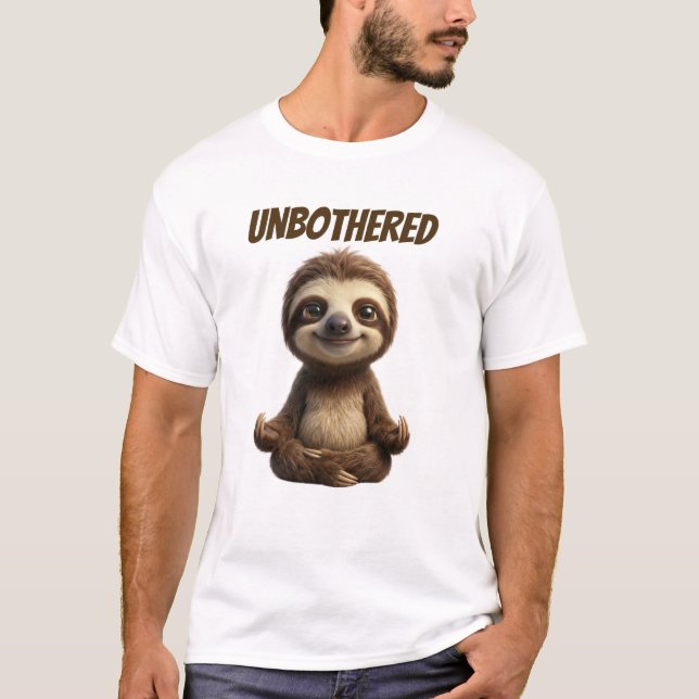 Oroblig Sen Trögdjur T Shirt (Framsida)