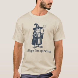 Orolig Groda Trollkarl Rolig ADHD Neurodiversitet T Shirt