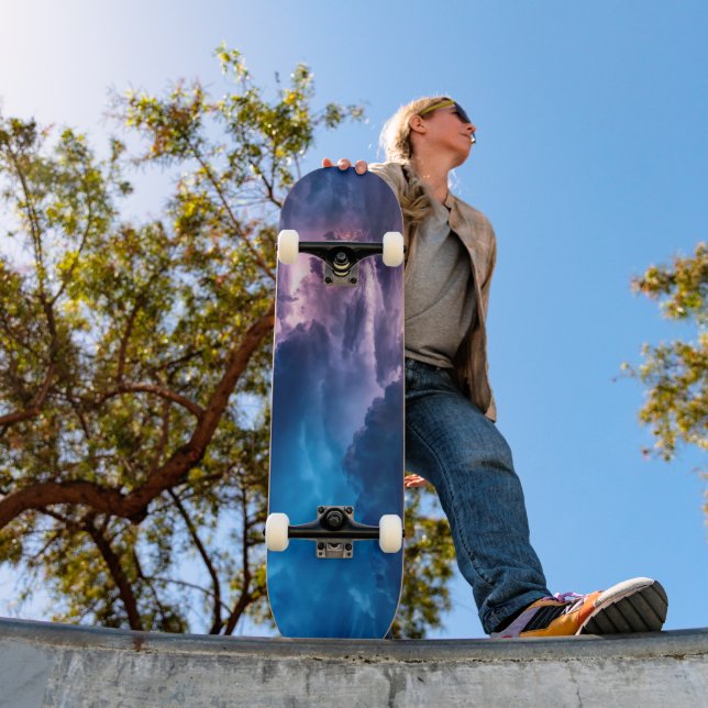 Oroliga himlar mini skateboard bräda 18,5 cm (Utomhus 1)