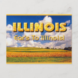 Öron är till Illinois.. Mark Edward Westerfield Vykort