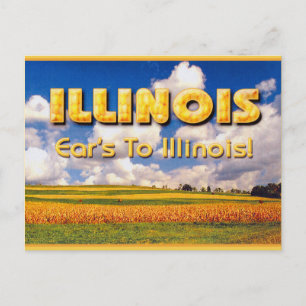 Öron är till Illinois.. Mark Edward Westerfield Vykort
