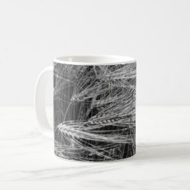 Öron av moget korn (Hordeum vulgare) Kaffemugg