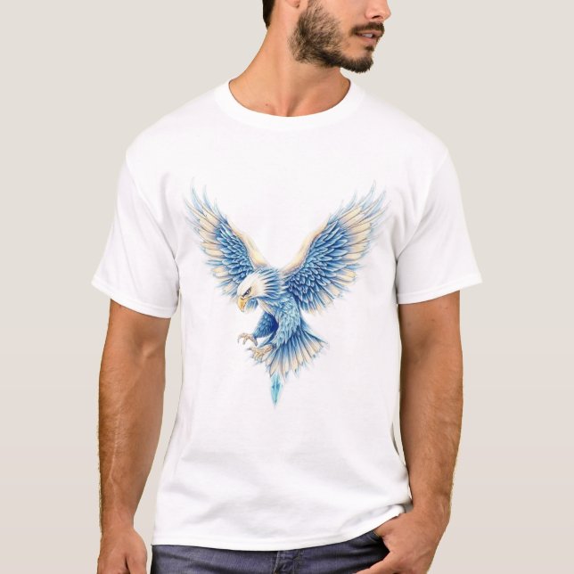 Öron - Detaljerad digital illustration T Shirt (Framsida)