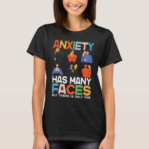 Oron har stor oro i Ansikte och har många Ansikte T Shirt