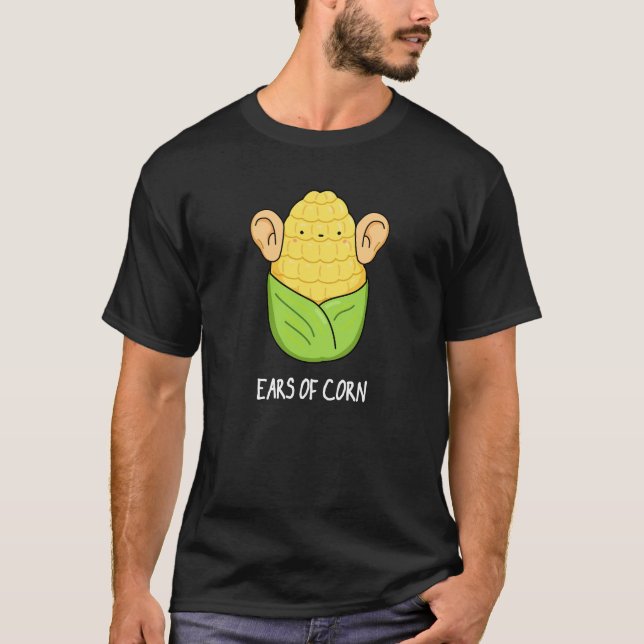 Öron i Maj Funny Maj Pun Mörk BG T Shirt (Framsida)