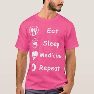 Öron och balansomslutning Medicinen Upprepat Funny T Shirt