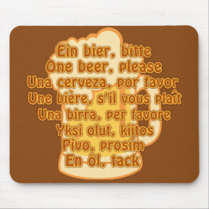 Öron och balansorgan för anpassningsbar på språk musmatta