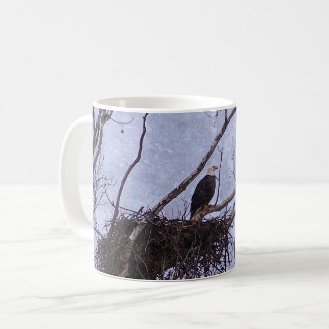 Öron och bo i Painterlykaffe Mugg (Framsida vänster)